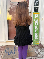 Load image into Gallery viewer, Black Ruffle Jacket
