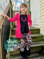 Load image into Gallery viewer, Hot Pink Ruffle Jacket
