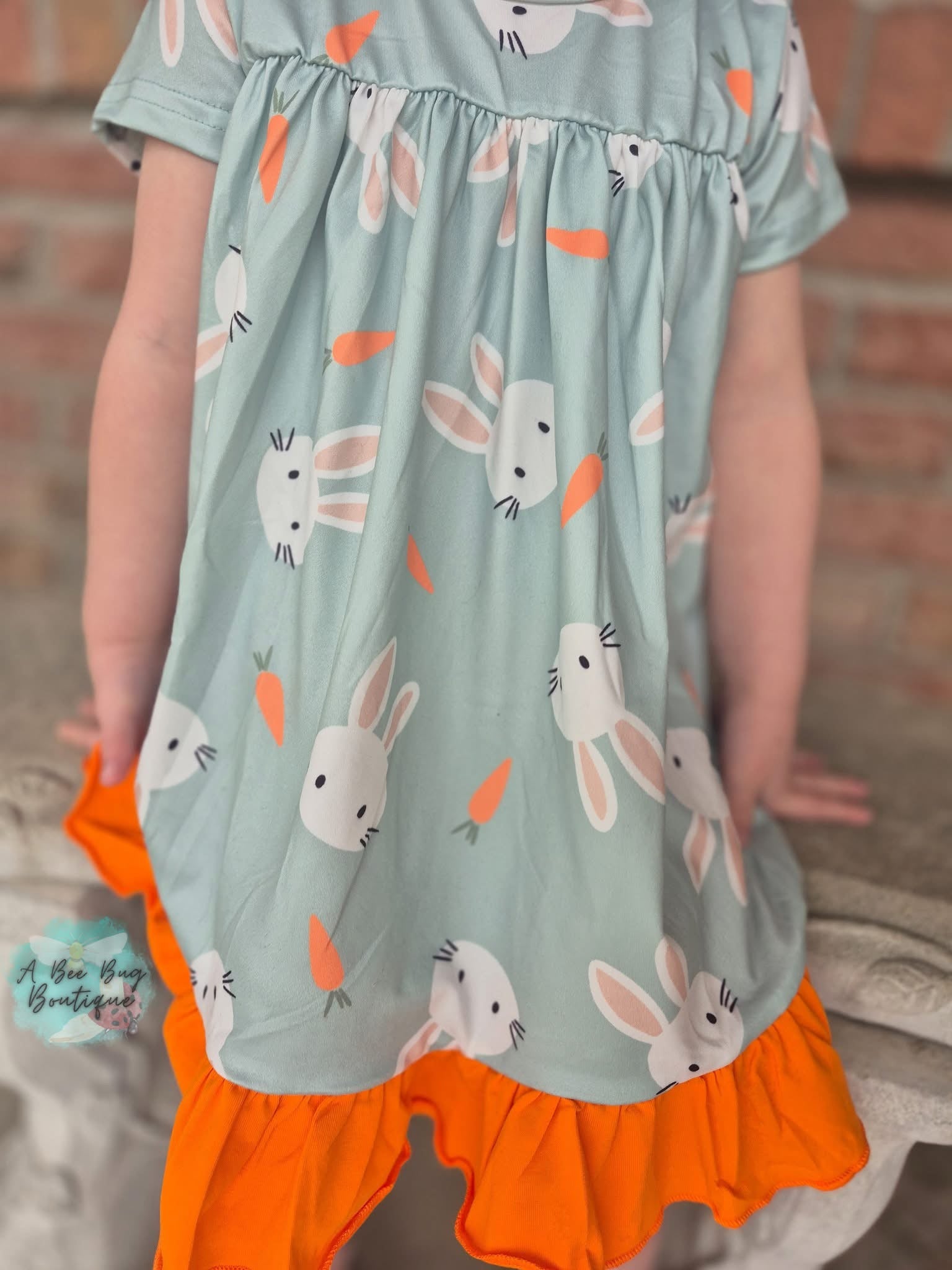 Green Bunnies Nightgown