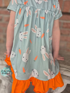 Green Bunnies Nightgown