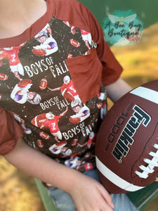 Boys of Fall Raglan Tee