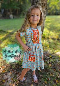 Pumpkin Spice Tunic Dress