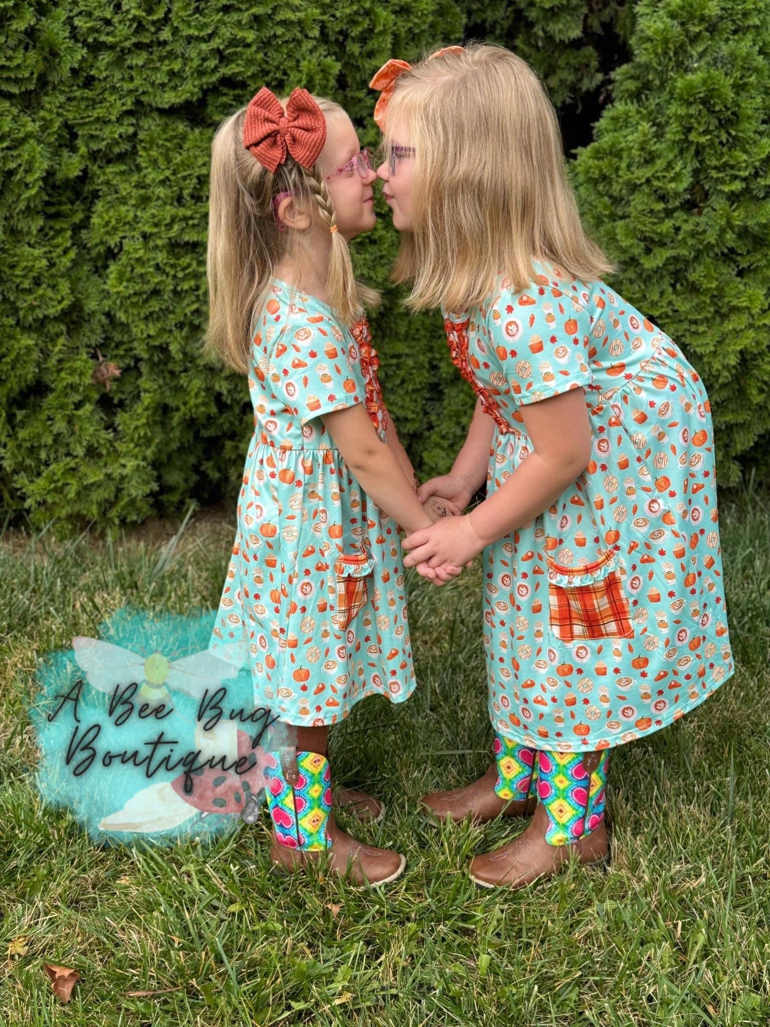 Pumpkin Spice Tunic Dress