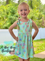 Load image into Gallery viewer, Sweet Scoops Tie Shoulder Dress
