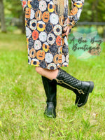 Load image into Gallery viewer, Halloween Donuts Dress
