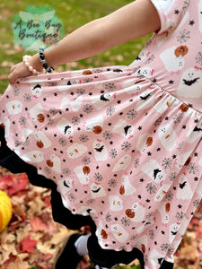 Ghoul Friends Twirl Dress