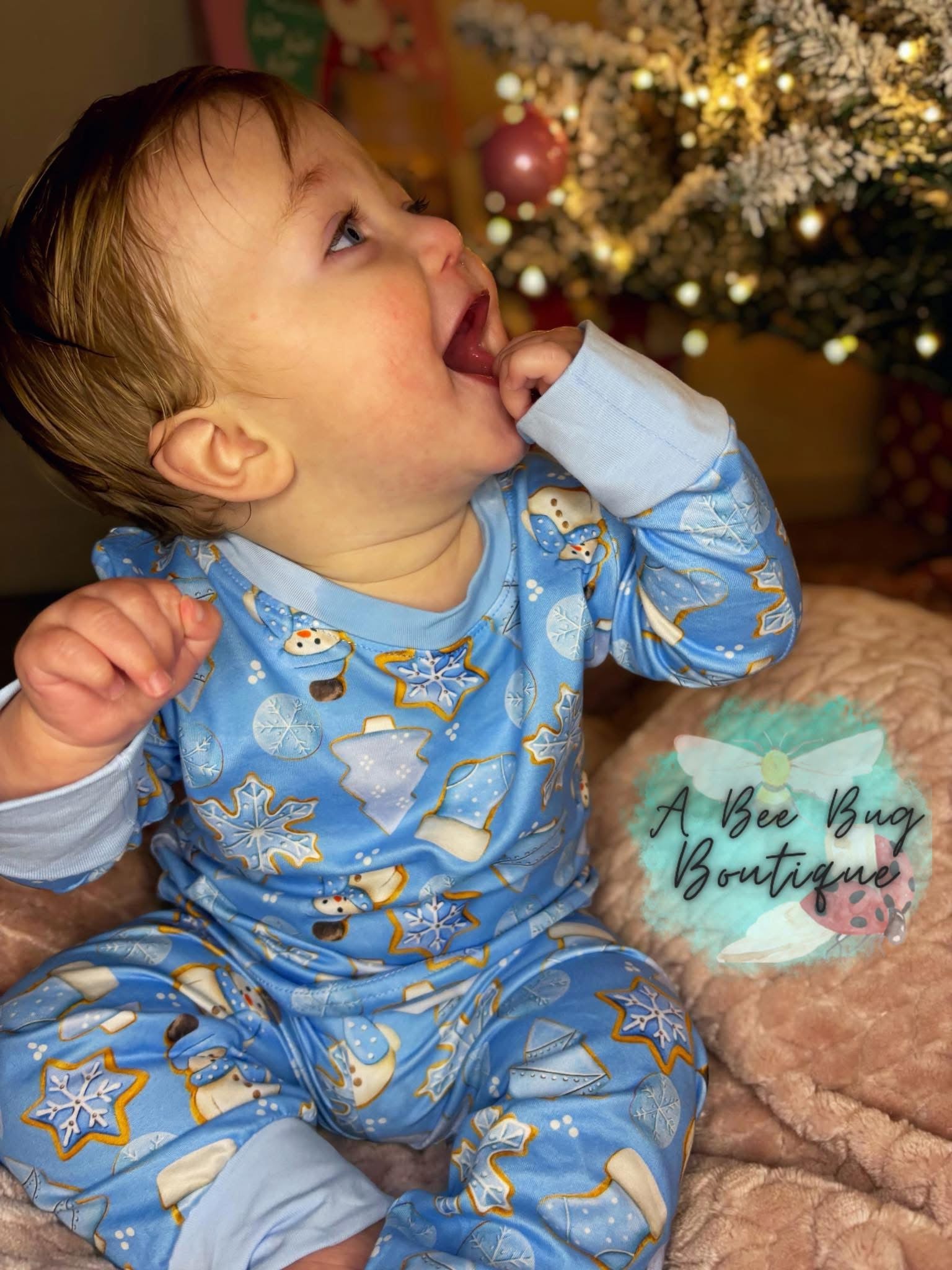 Blue Sugar Cookies Pj Set