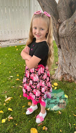 Load image into Gallery viewer, Blushing Pumpkins Bow Back Dress
