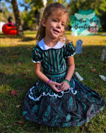 Load image into Gallery viewer, Ghost Host Apron Dress
