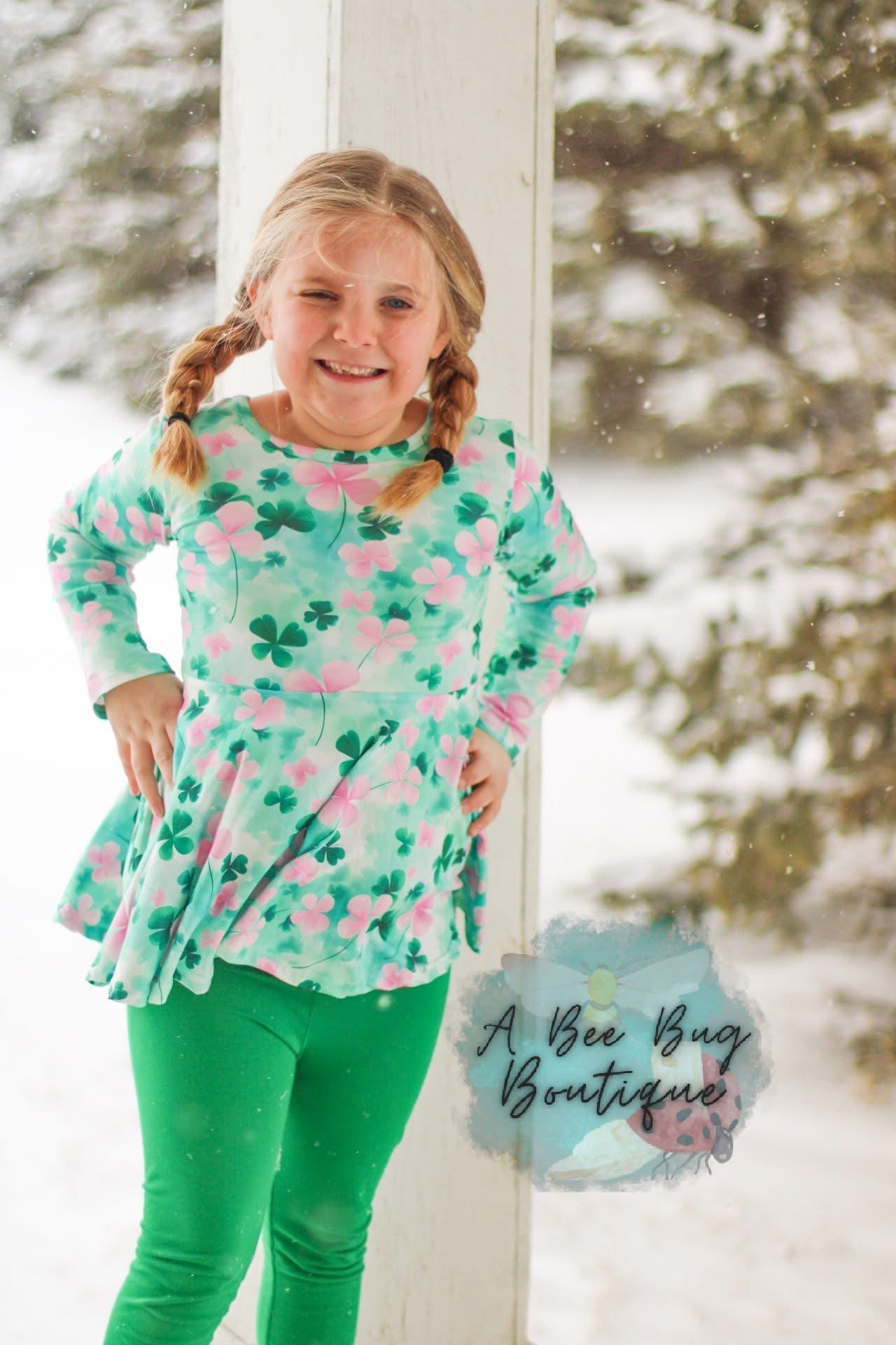 Shamrock Beauty Peplum