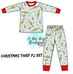 Load image into Gallery viewer, Christmas Thief unisex pj set

