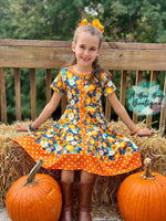 Load image into Gallery viewer, Autumn Splendor Button Dress
