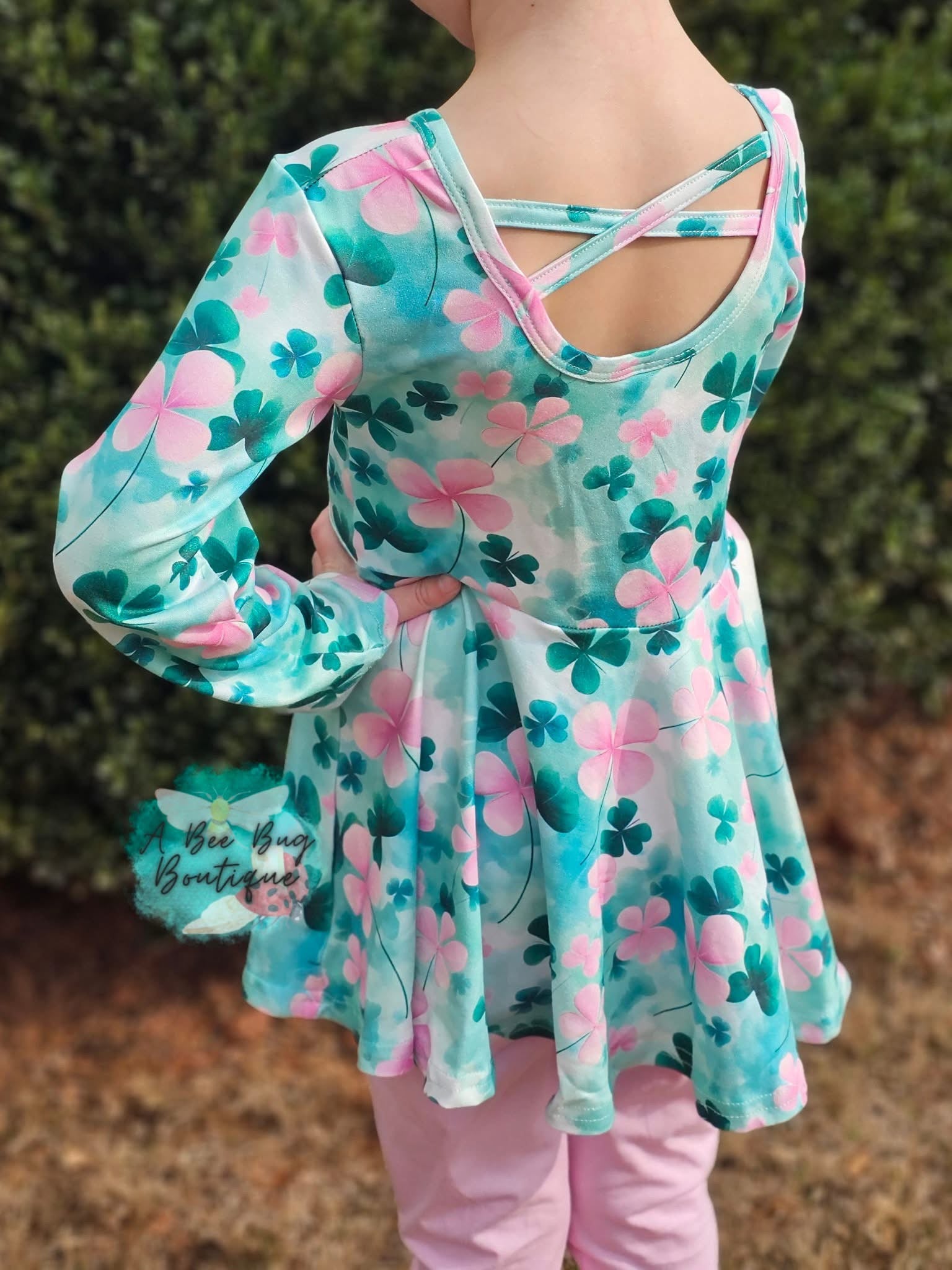 Shamrock Beauty Peplum