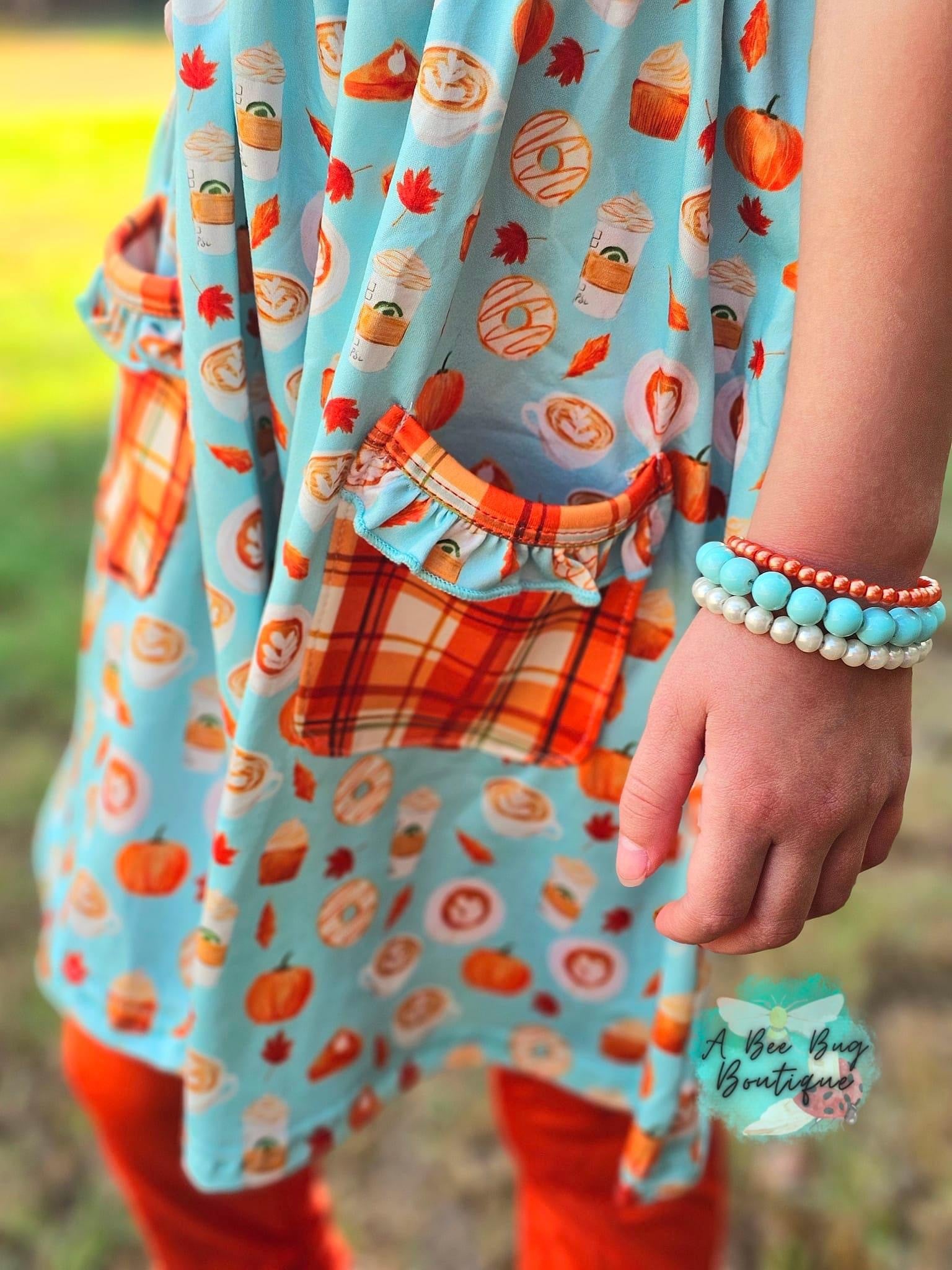 Pumpkin Spice Tunic Dress