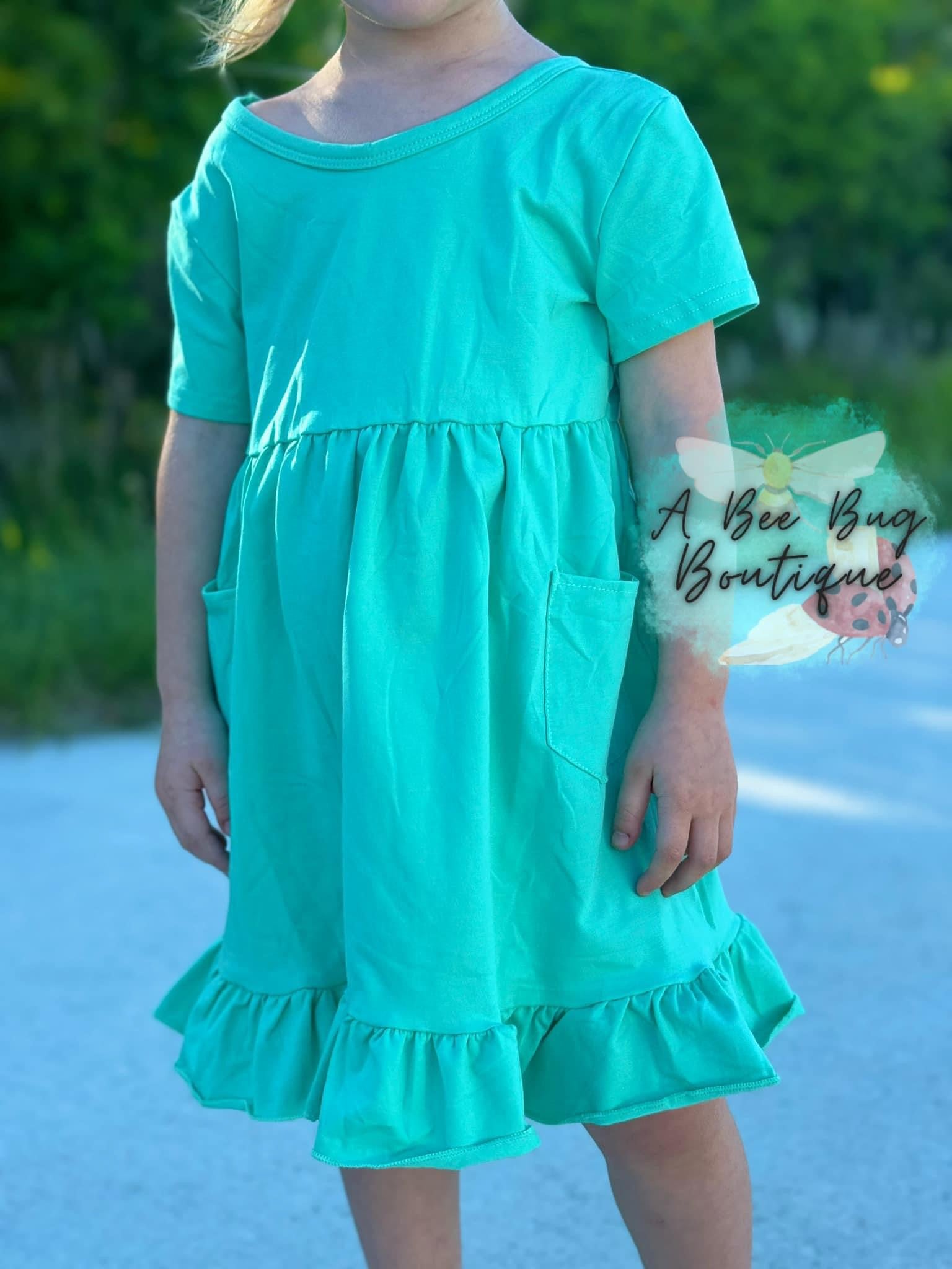 Mint Pocket Dress