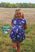 Load image into Gallery viewer, Spooky Bubu Peplum Top
