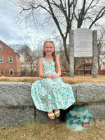 Load image into Gallery viewer, Spring Sage Floral Maxi Dress
