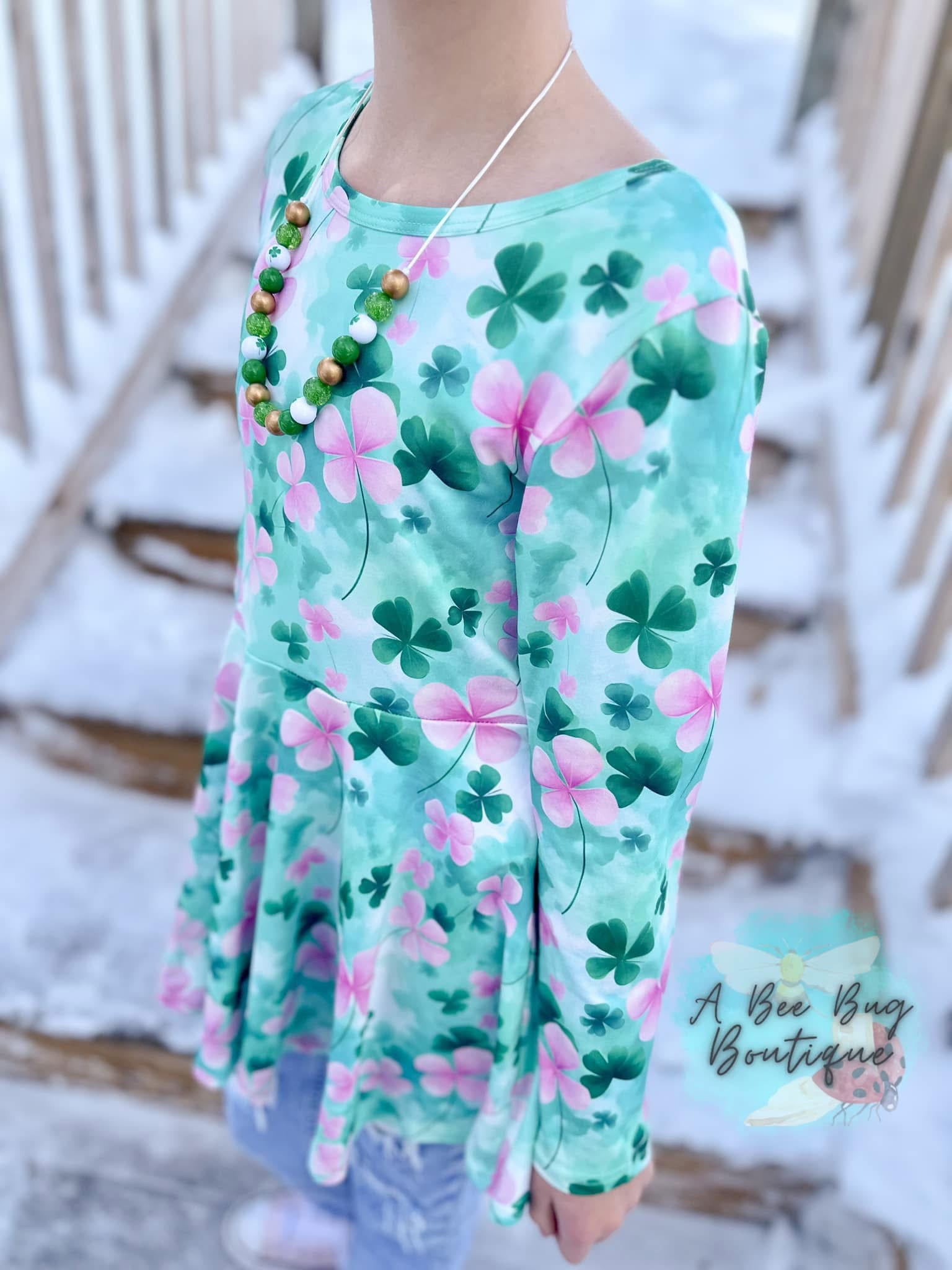 Shamrock Beauty Peplum