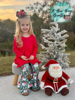 Load image into Gallery viewer, Wonderland Santa Double Flares
