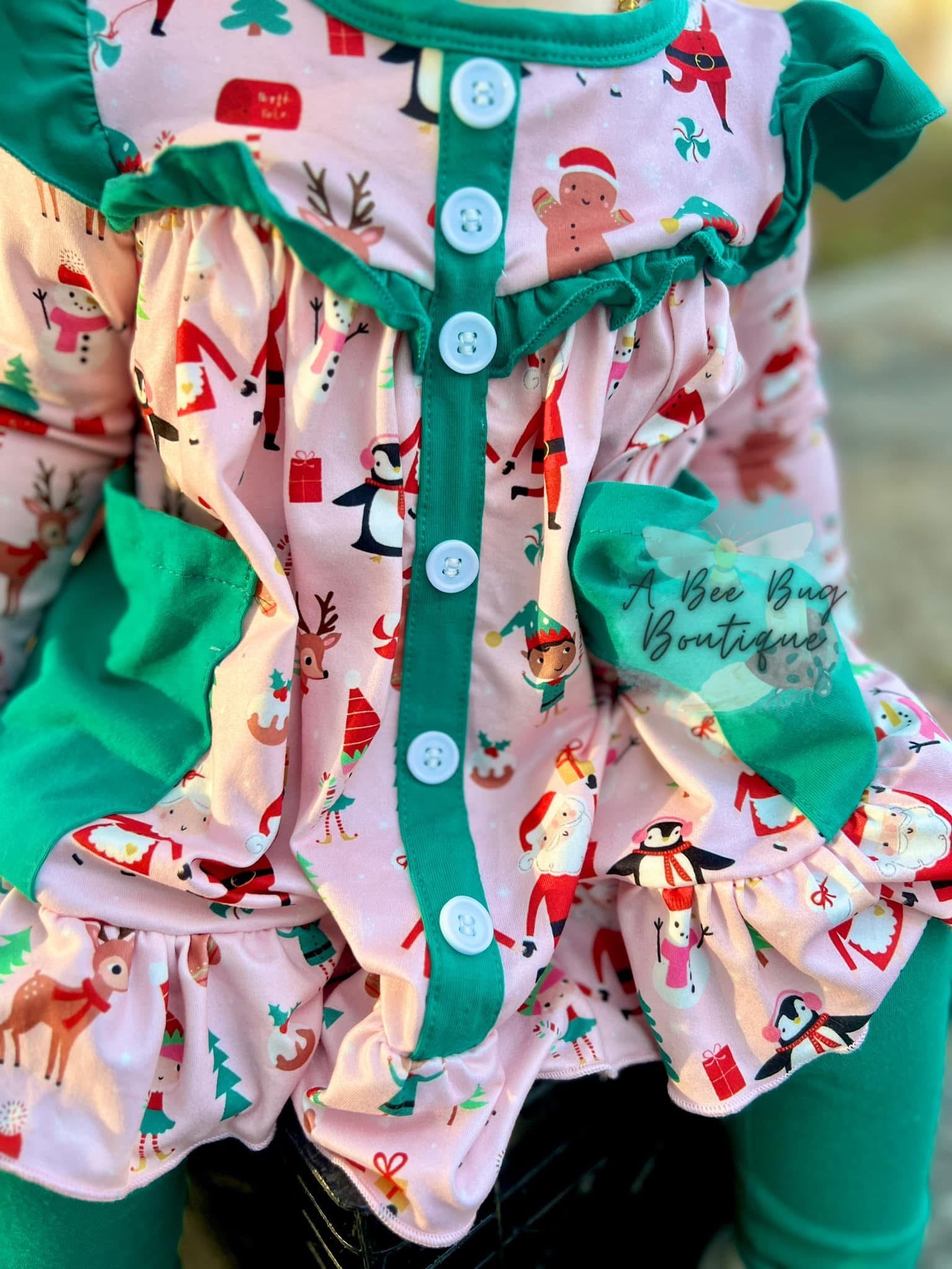 North Pole Pals Leggings Set