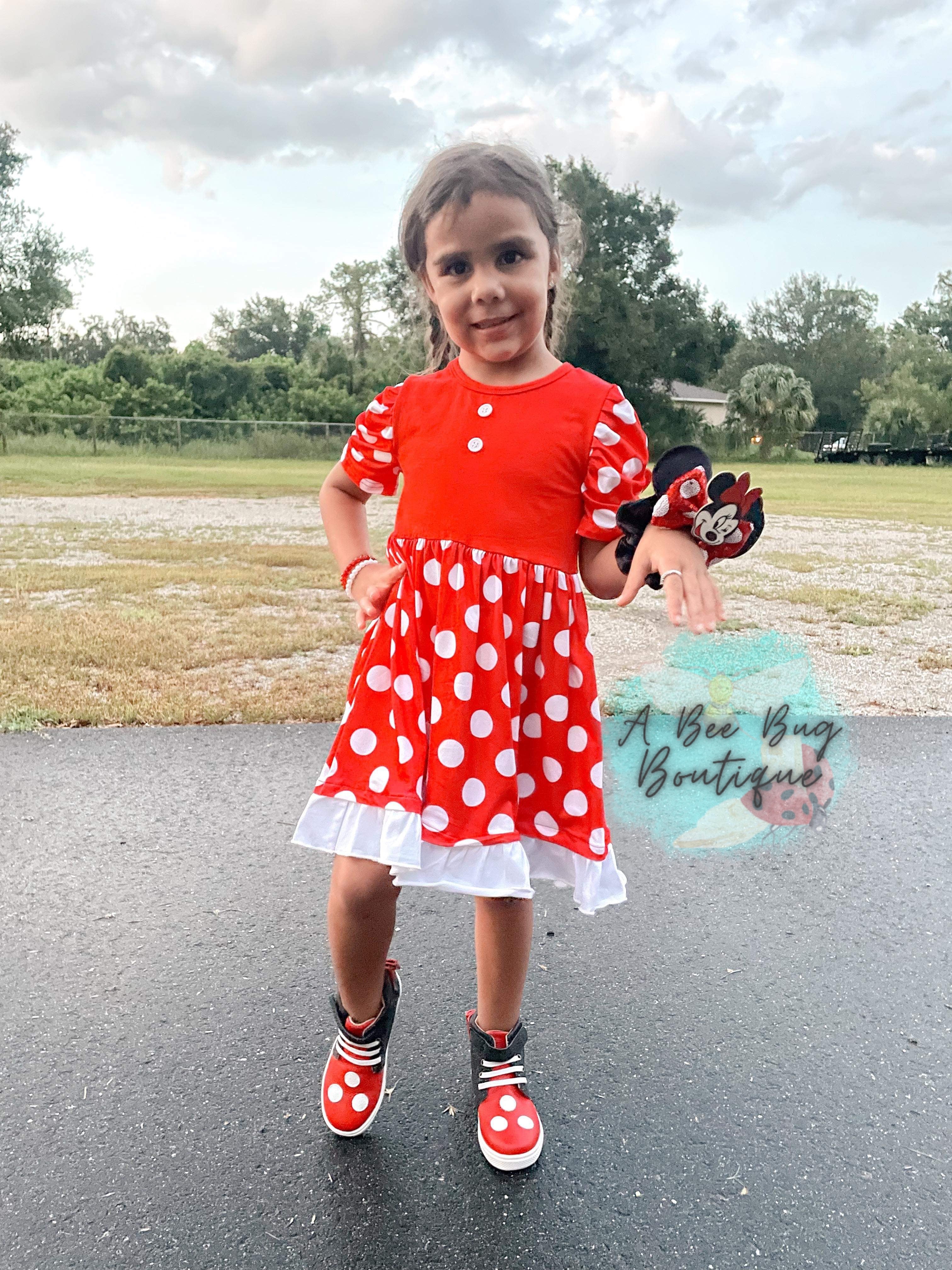 Polka Dot Mouse Dress