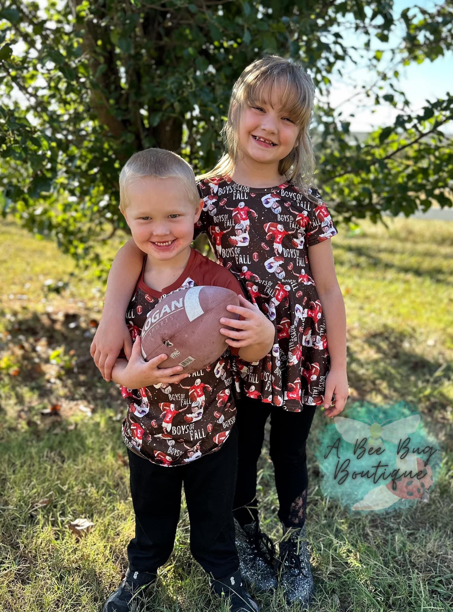 Boys of Fall Raglan Tee