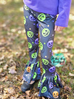 Load image into Gallery viewer, Pumpkin Pails Flare Pants
