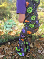 Load image into Gallery viewer, Pumpkin Pails Flare Pants
