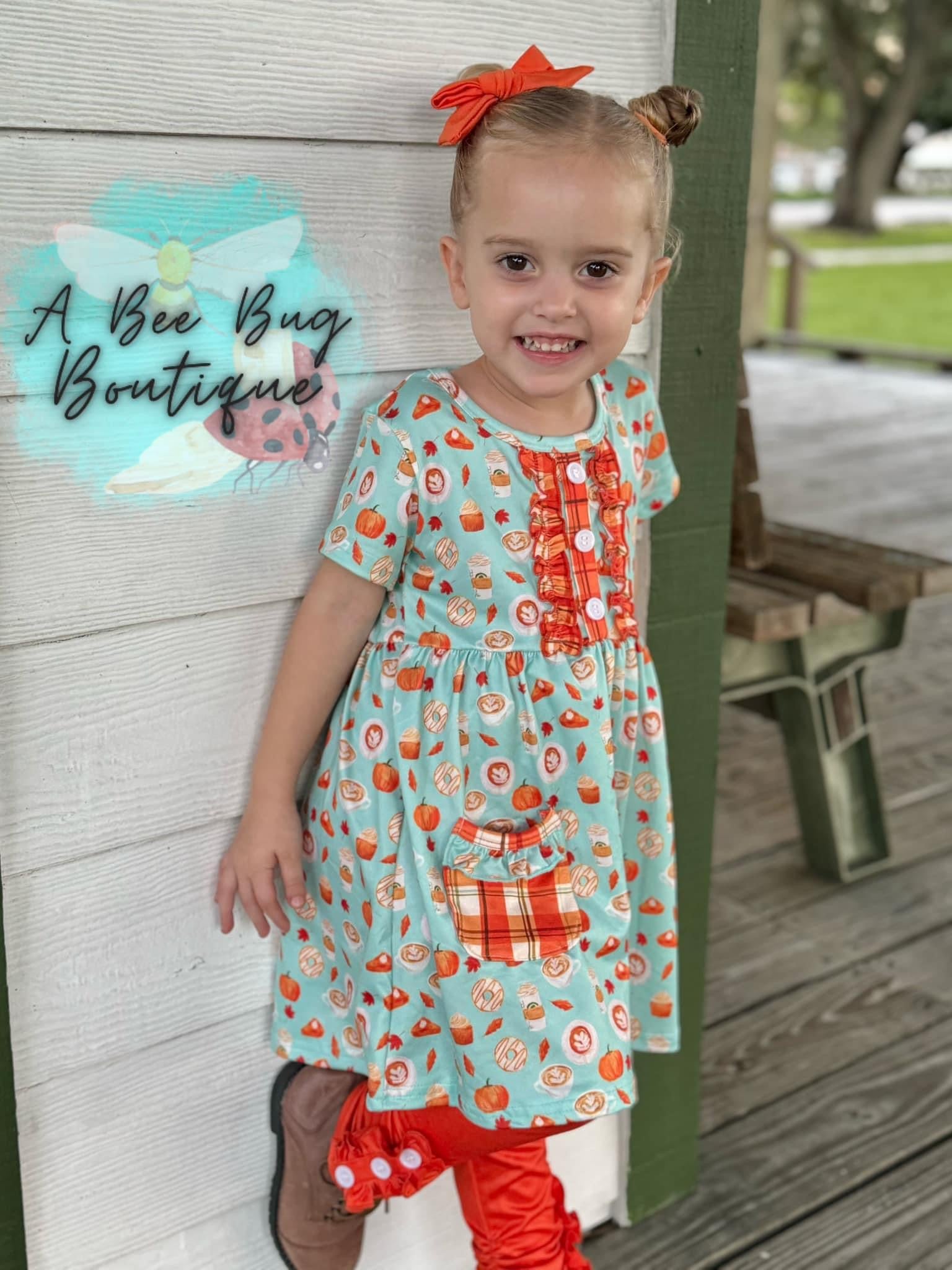 Pumpkin Spice Tunic Dress