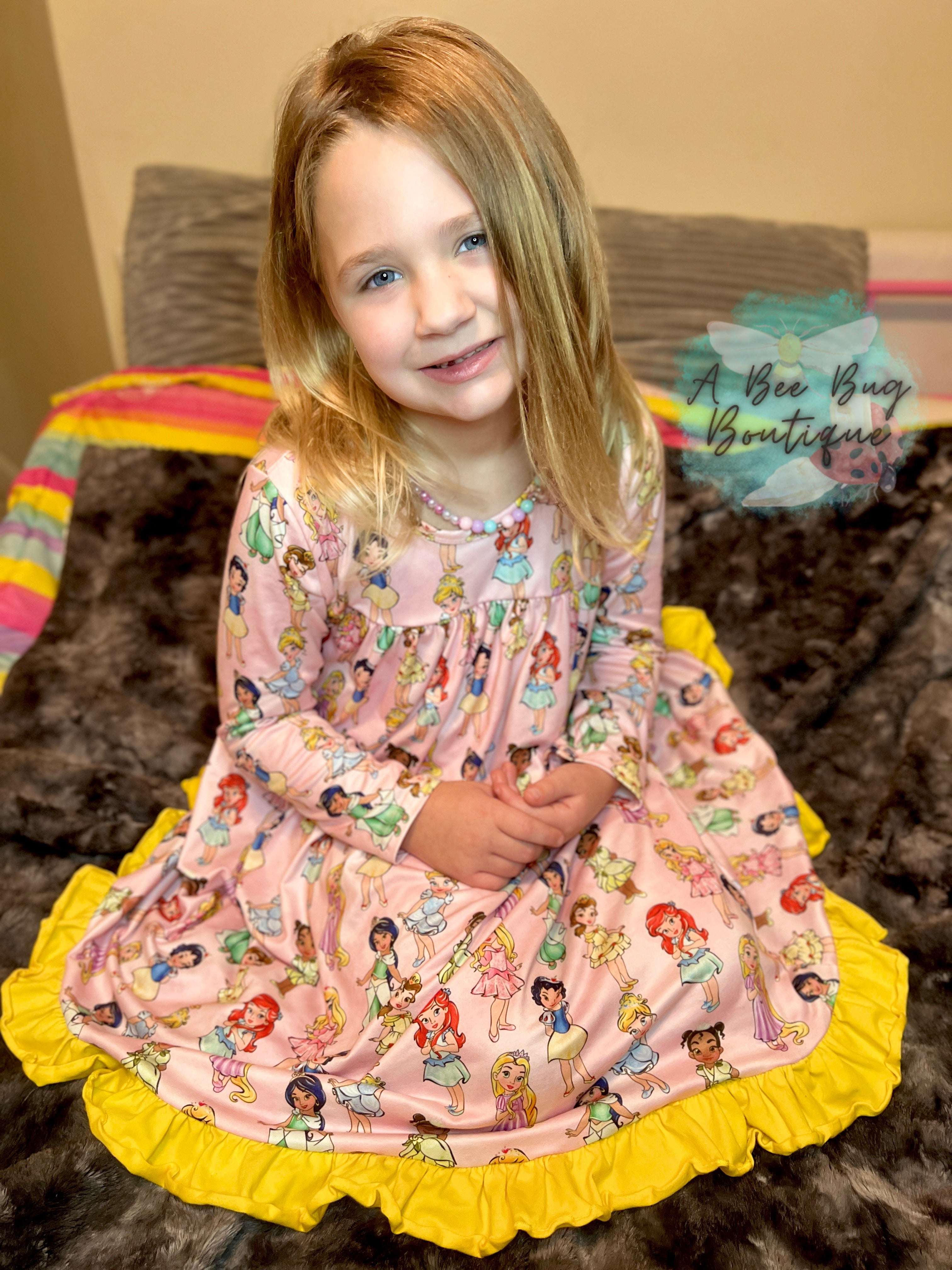 Little Princess Long Sleeve Nightgown