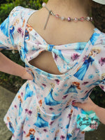 Load image into Gallery viewer, Magical Freeze Bow Back Peplum
