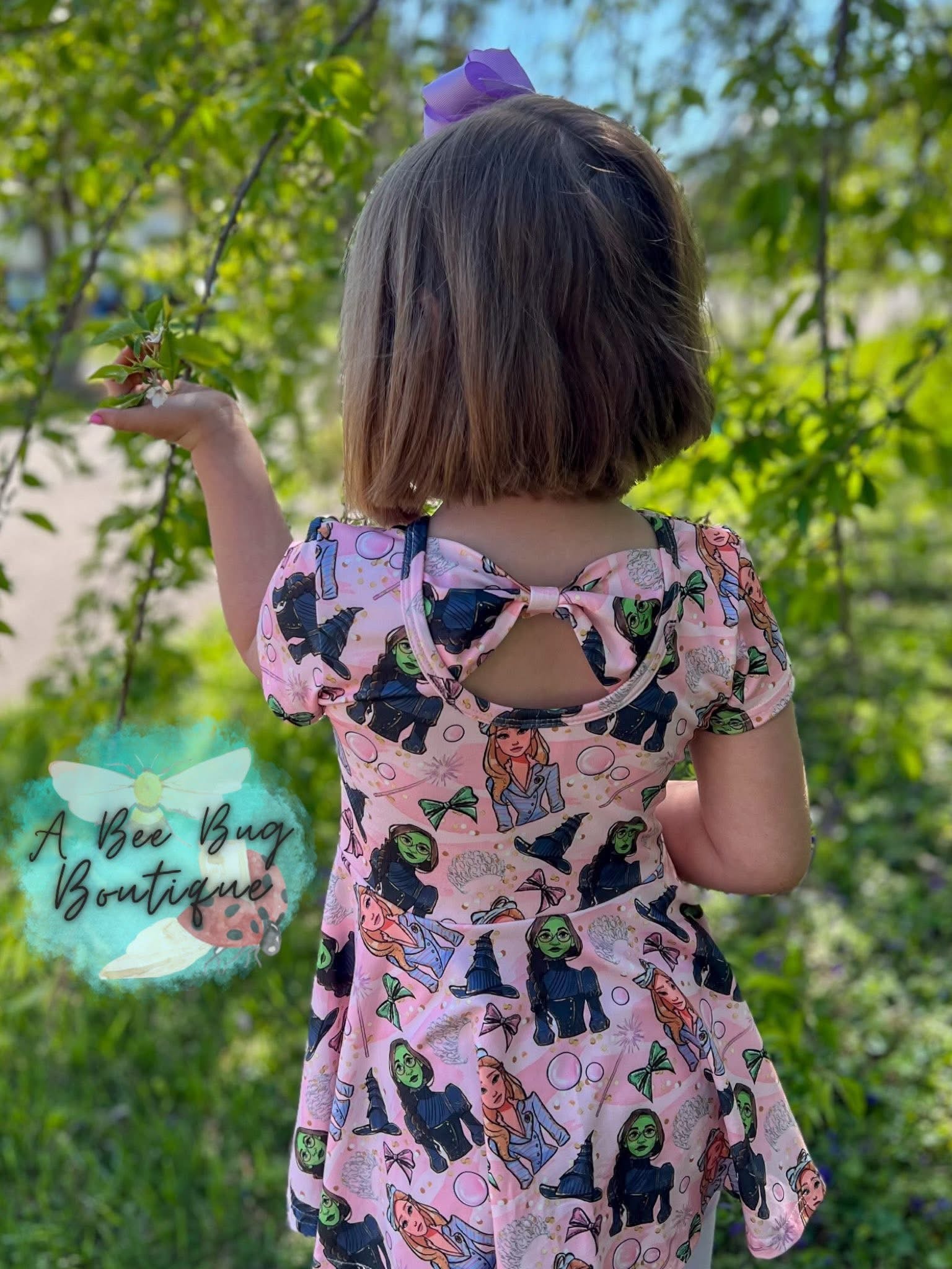 Popular Bow Back Peplum