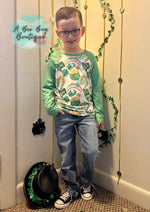 Load image into Gallery viewer, Pot o’ Gold Raglan
