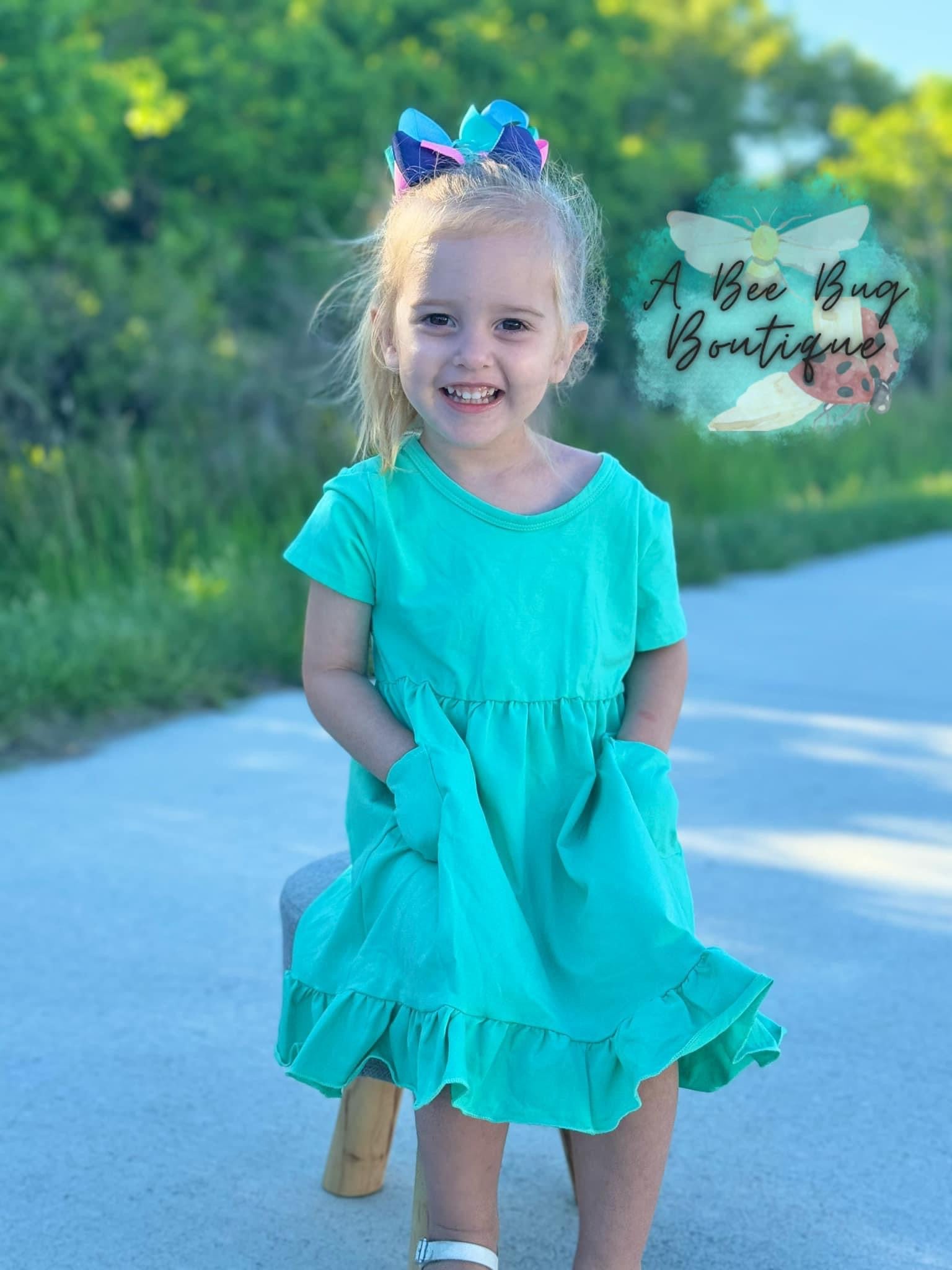 Mint Pocket Dress