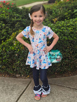 Load image into Gallery viewer, Magical Freeze Bow Back Peplum
