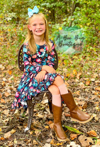 Pretty Pumpkins Twirl Dress