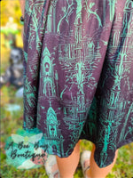 Load image into Gallery viewer, Ghost Host Apron Dress
