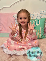Load image into Gallery viewer, Pink Bunnies Nightgown
