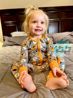 Load image into Gallery viewer, Spooky Sweets Bamboo Zippy Pjs
