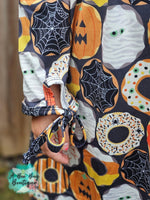 Load image into Gallery viewer, Halloween Donuts Dress
