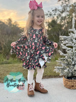 Load image into Gallery viewer, Nutcracker Christmas Twirl Dress
