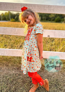 Pumpkin Spice Tunic Dress