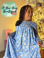 Load image into Gallery viewer, Blue Sugar Cookies Nightgown
