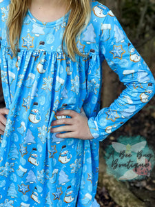 Blue Sugar Cookies Nightgown