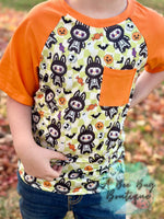 Load image into Gallery viewer, Spooky Bubu Raglan Tee
