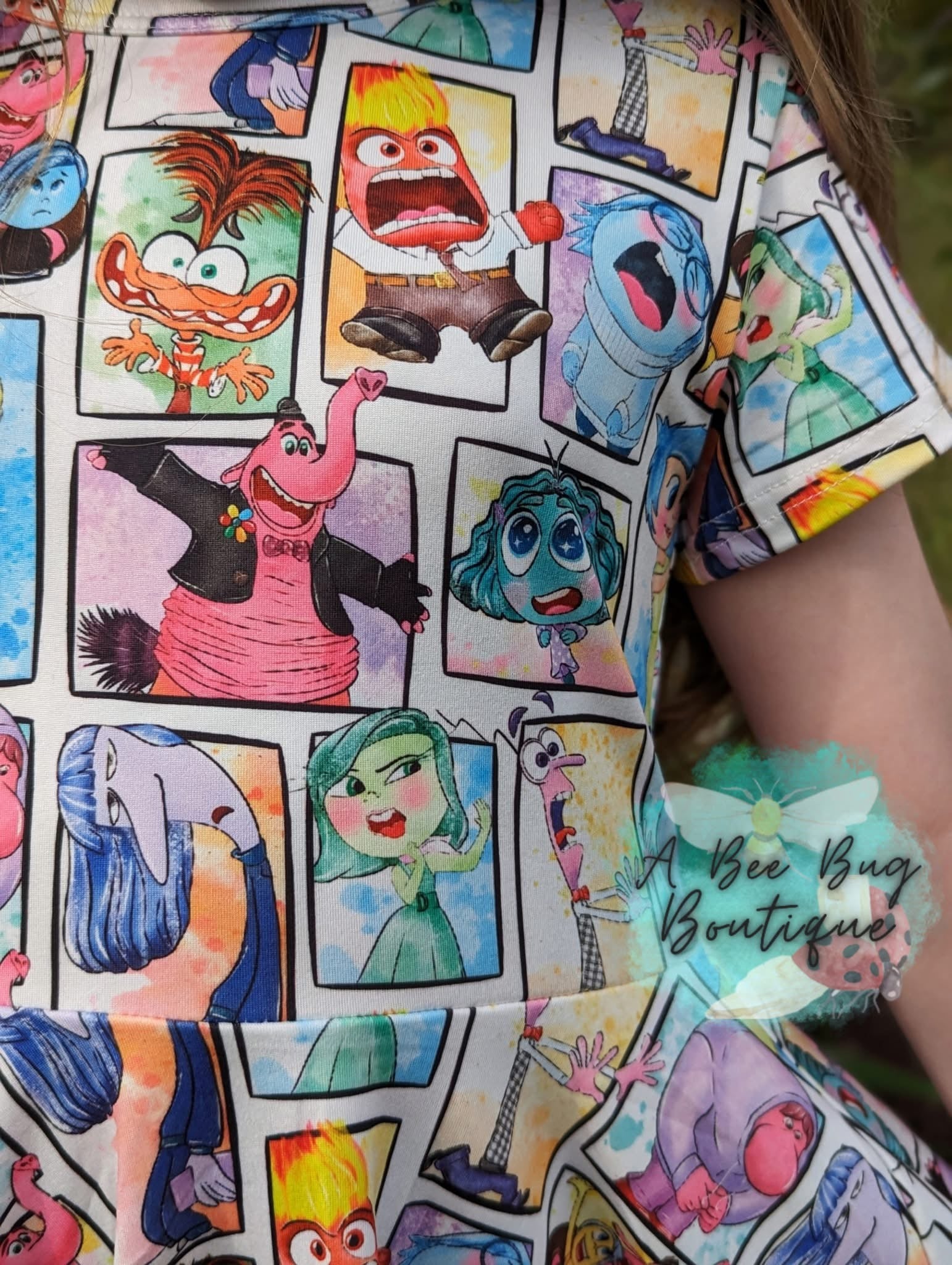 Emotional Support Pals Bow Back Peplum