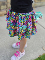 Load image into Gallery viewer, Neon Leopard Skort
