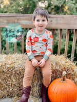 Load image into Gallery viewer, Olive Pumpkin Unisex Top
