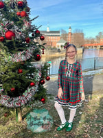 Load image into Gallery viewer, Classic Christmas Plaid Dress
