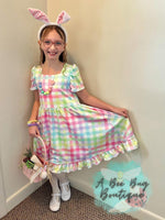 Load image into Gallery viewer, Rainbow Plaid Twirl
